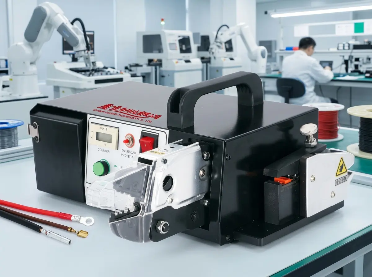 Mesin Crimping Terminal Listrik Multi-Fungsi 0,25-10mm² EM-6B2BC
