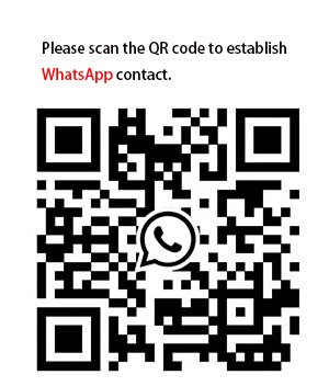 Please scan the QR code to establish WhatsApp contact. Please scan the QR code to establish WhatsApp contact.