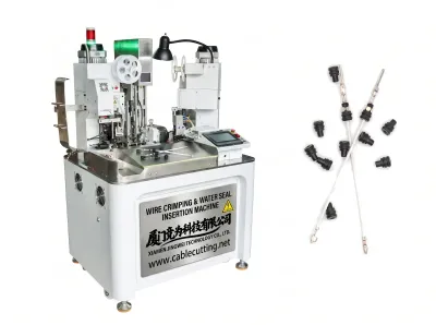 Mesin Pemasangan Segel Air dan Crimping Otomatis WPM-078H
