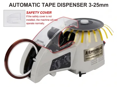 Dispenser Pita Otomatis Desktop 3-25mm ZCUT-8 - Dispenser Pita Otomatis