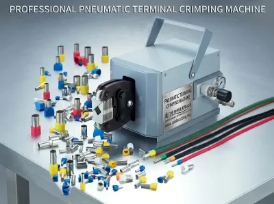 Mesin Krimping Terminal Pneumatik 0.25-120mm² WPM-120Y