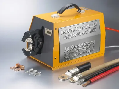 Mesin Krimping Terminal Pneumatik Kapasitas Super 9.0T WPM-300L