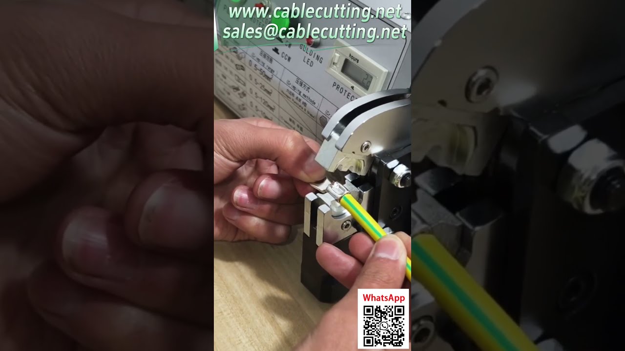 Mesin Crimping Terminal Elektrik Murni - Cocok untuk Kabel 0.5-70 mm²