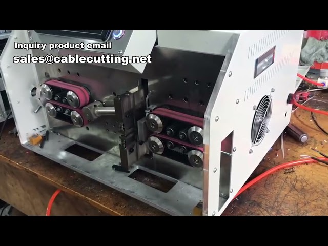 Mesin Pengupas Kabel Listrik & Coaxial Otomatis – Presisi Tinggi untuk Industri