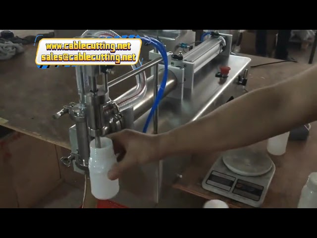 Mesin Pengisi Botol Kaca 10ml-300ml untuk Parfum, Minuman, Sabun Cair, dan Lainnya
