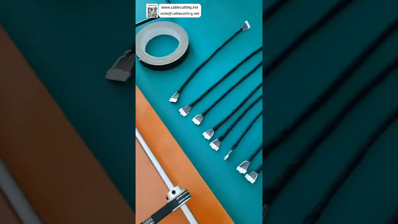 Mesin Pembungkus Kabel Harness Otomatis | Alat Penggulung Kaset Isolasi Kecepatan Tinggi