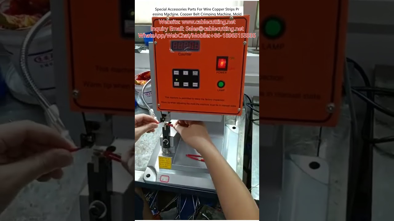 Aksesori dan Suku Cadang Khusus untuk Mesin Press Strip Tembaga & Mesin Crimping Sabuk Tembaga