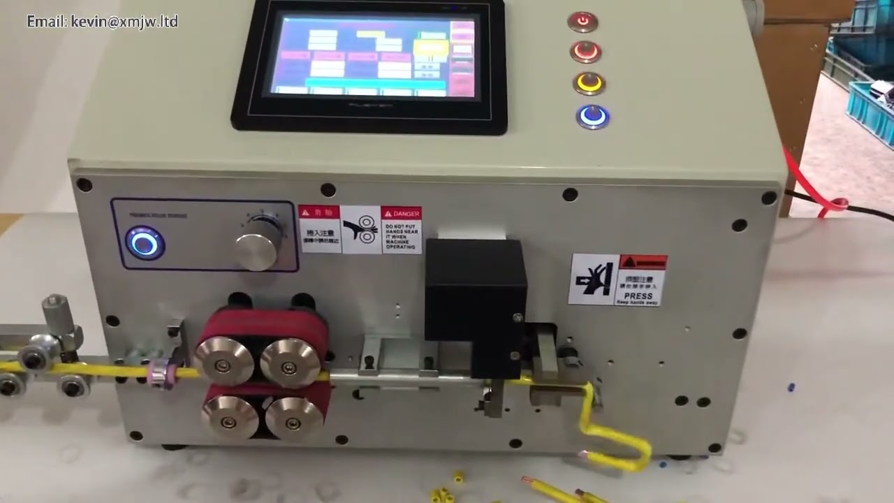 SWT508 ZW25 Mesin Stripping & Bending Kawat Otomatis 25mm² | AWG17-5 (6-25mm²)