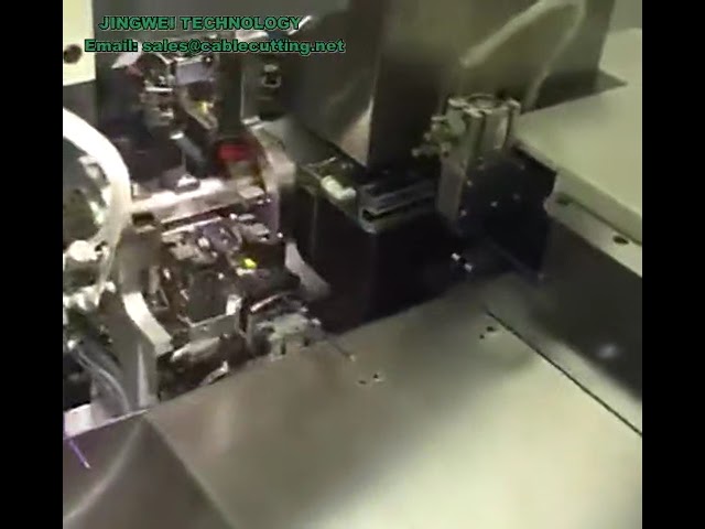 Mesin Crimping Terminal Tahan Air Otomatis dengan Penyisip Segel Kabel