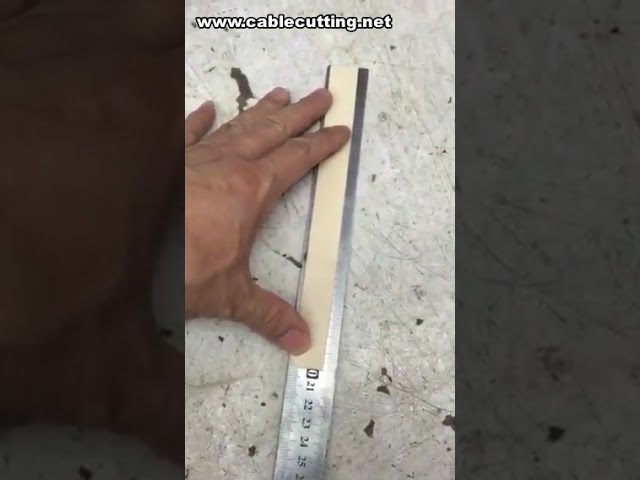 Mesin Potong Karet Gelang, Pita Elastis & Kain Teknologi Cold Cutting Industri