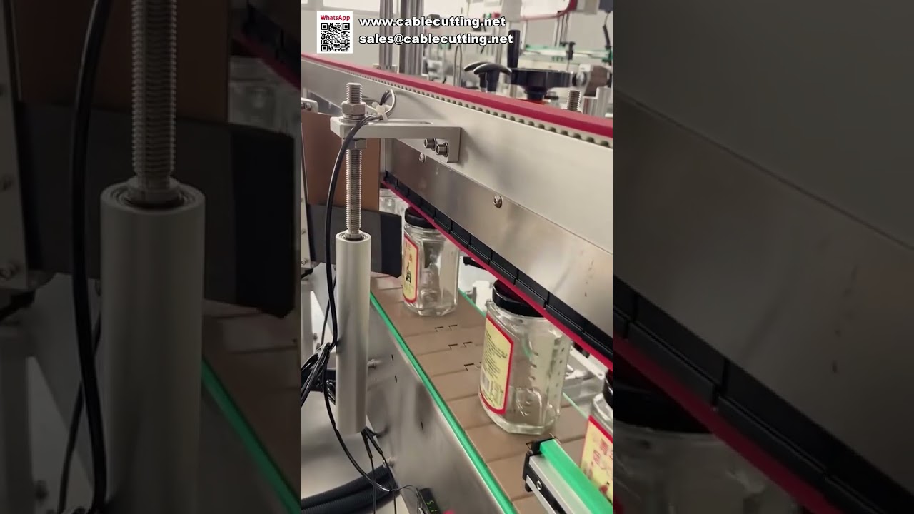Mesin Labeling Botol Bundar Otomatis Kapasitas Tinggi | Aplikator Stiker Toples & Kaleng Kecepatan Tinggi