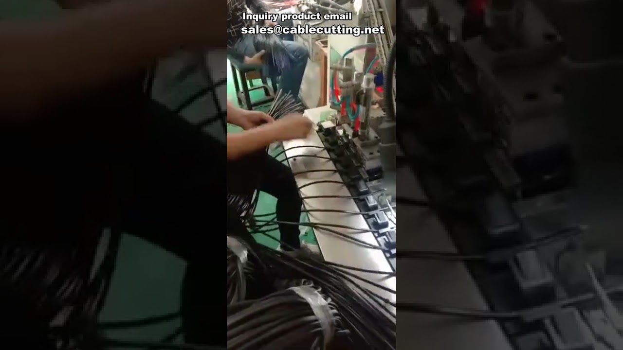 Mesin Crimping Terminal Plug Tow Pin Otomatis - Presisi Tinggi untuk Plug Plastik
