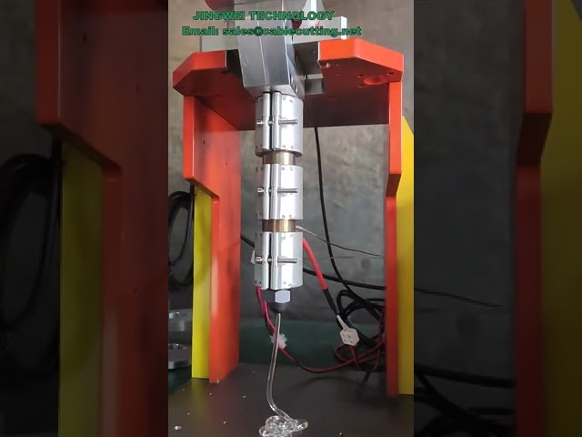 Mesin Ekstruder Vertikal Industri 1200W untuk Cetak 3D dan Injeksi Laboratorium
