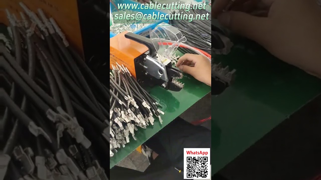 【AM 10 Tang Crimping Pneumatik】 Video Langsung Proses Crimping di Pabrik