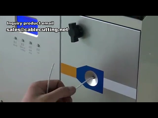 Mesin Crimping Terminal Jarum Tabung Otomatis | Alat Crimping Kabel Presisi Tinggi
