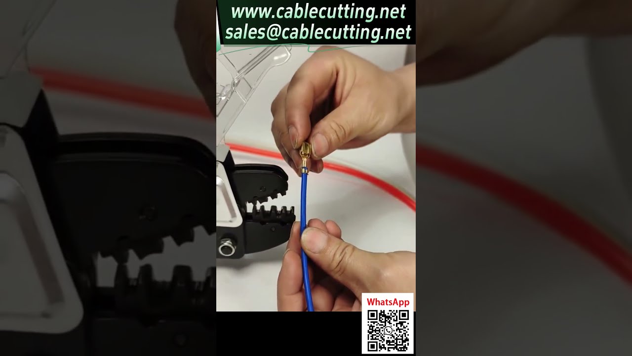 Mesin Crimping Terminal Pneumatik - Demonstrasi Aplikasi Crimping Multifungsi