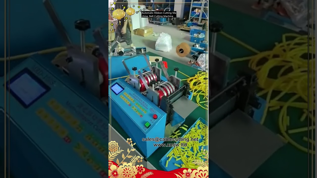Mesin Potong Pita & Sabuk Otomatis – Presisi Tinggi untuk Industri