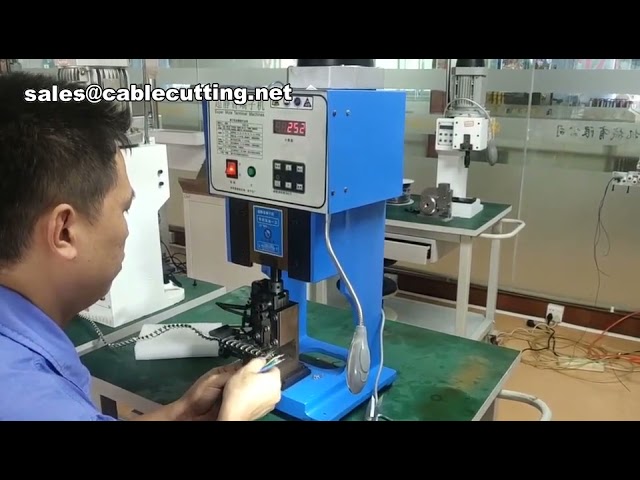 Mesin Crimping Terminal Kabel & Kawat Otomatis | Mesin Crimping Terminal Presisi Tinggi