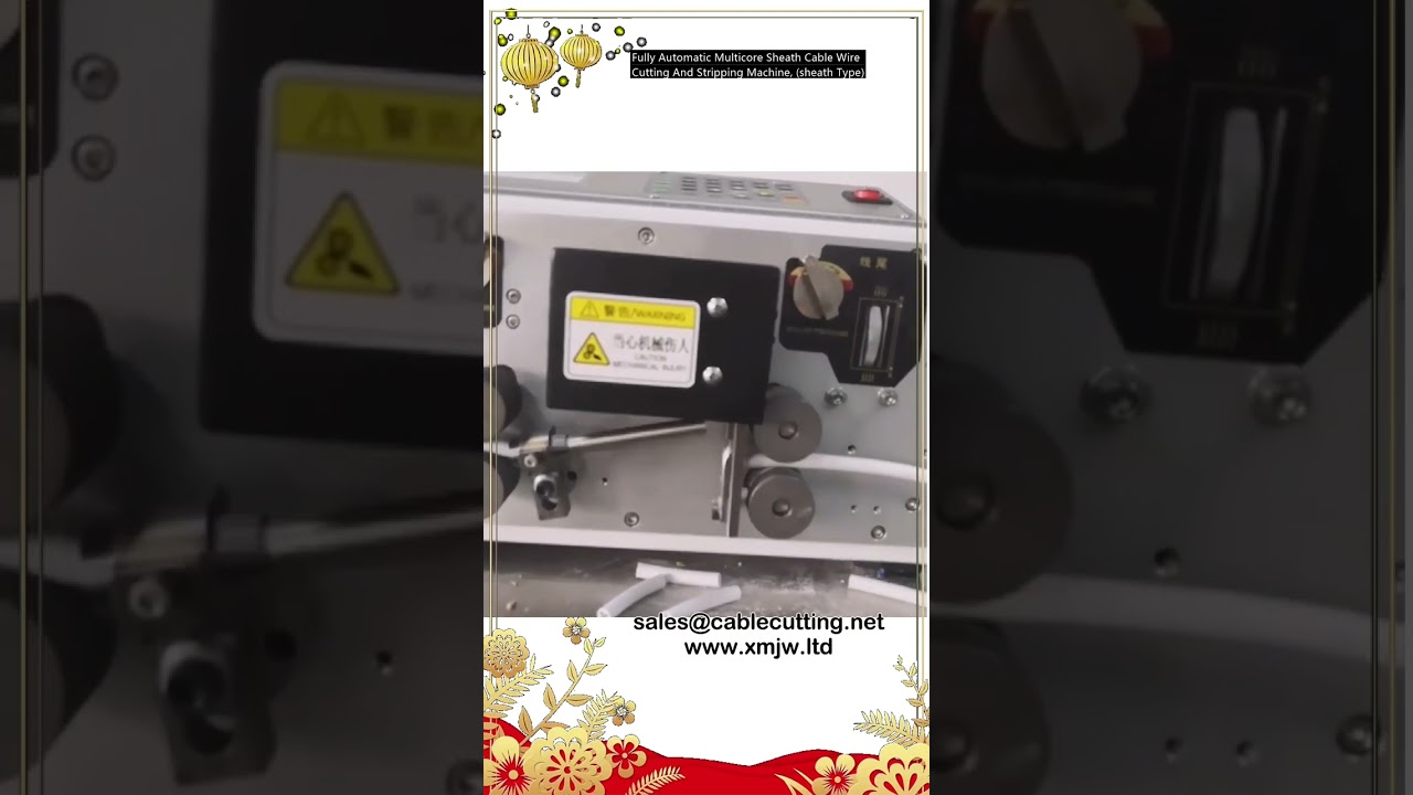 Mesin Potong & Kupas Kabel Multicore Otomatis Penuh - Presisi Tinggi