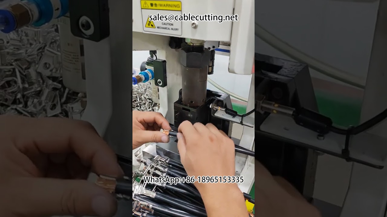 Mesin Crimping Hidrolik Profesional - Cetakan Enam Sisi untuk Terminal Kabel