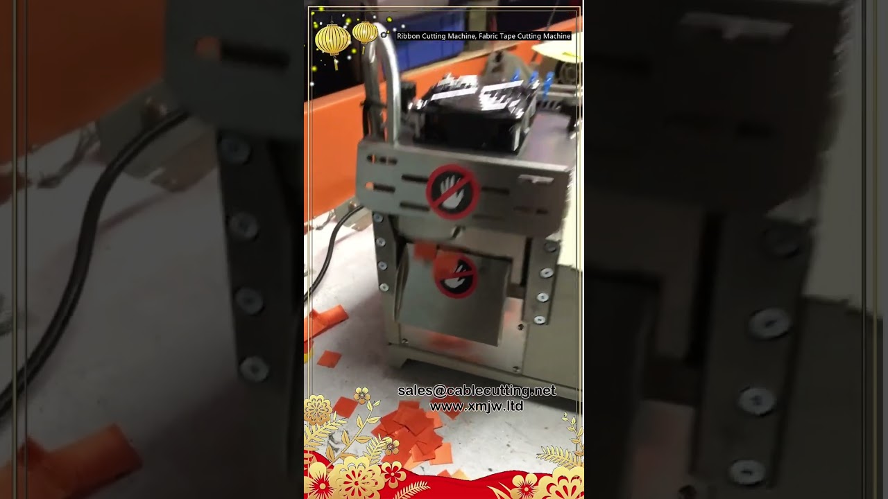 Mesin Pemotong Pita & Kain Tape Otomatis - Presisi Tinggi untuk Industri Tekstil