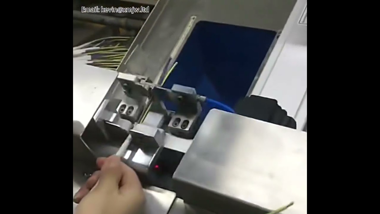 Mesin Pengupas Kabel Serat Multi-Core | Otomatis Potong & Kupas Panjang Pendek