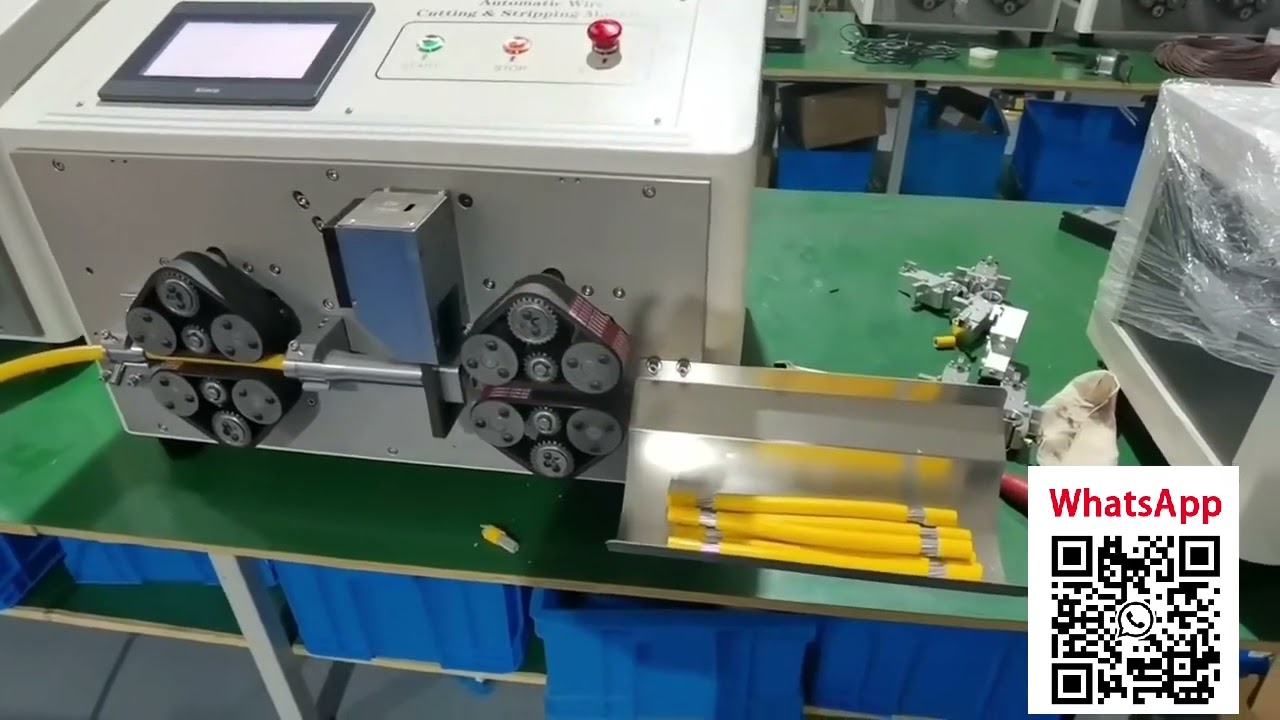 Demo Pabrik Mesin Pengupas Kabel Energi Baru untuk Berbagai Jenis Kabel
