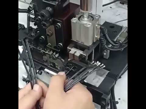 Mesin Crimping Terminal Otomatis 2T/4T - Tingkatkan Produksi Kabel & Harness
