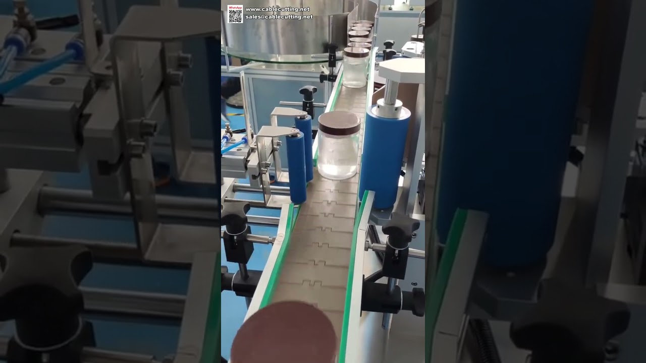 Mesin Pelabel Botol Otomatis Profesional - Aplikator Stiker Berkualitas Tinggi untuk Industri