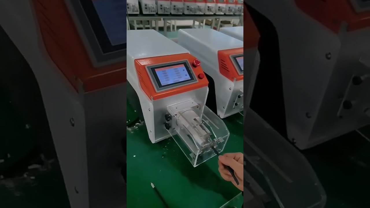 Mesin Pengupas Kabel Koaksial Otomatis - Kupas Selubung Luar dengan Presisi Tinggi