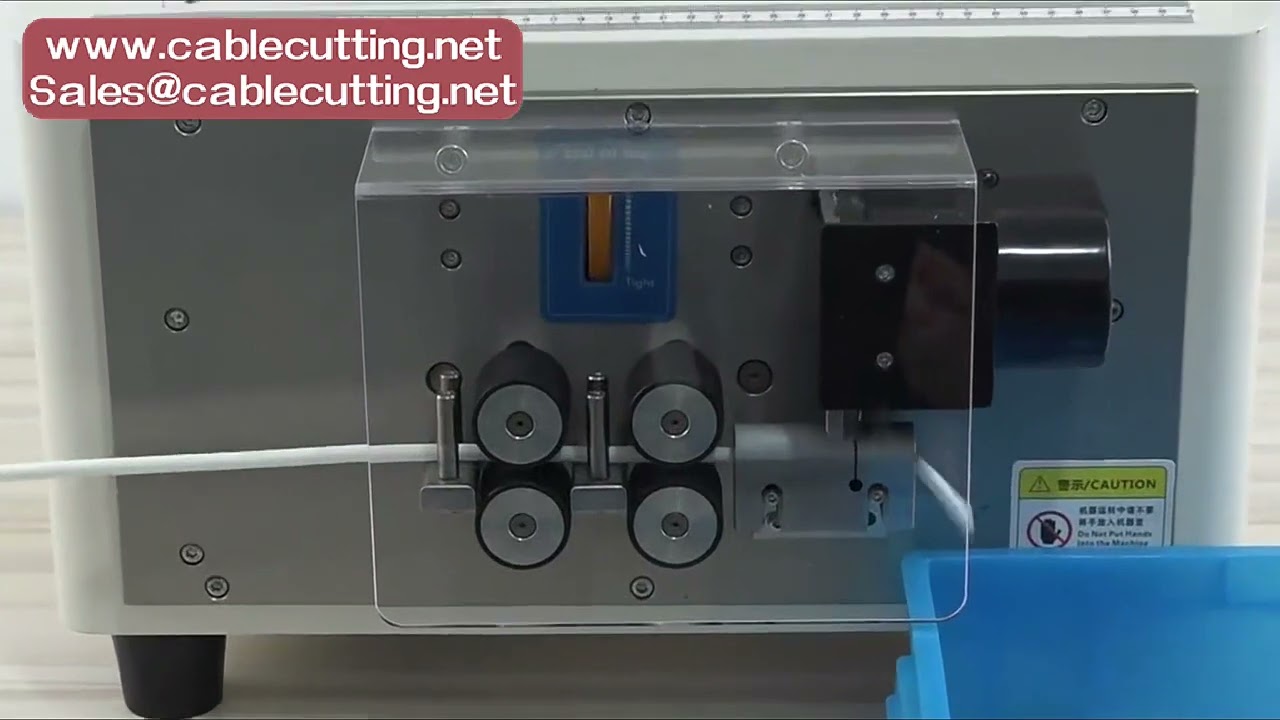 Automatic Wire Tube Cutting Machine available in both 220V and 110V.