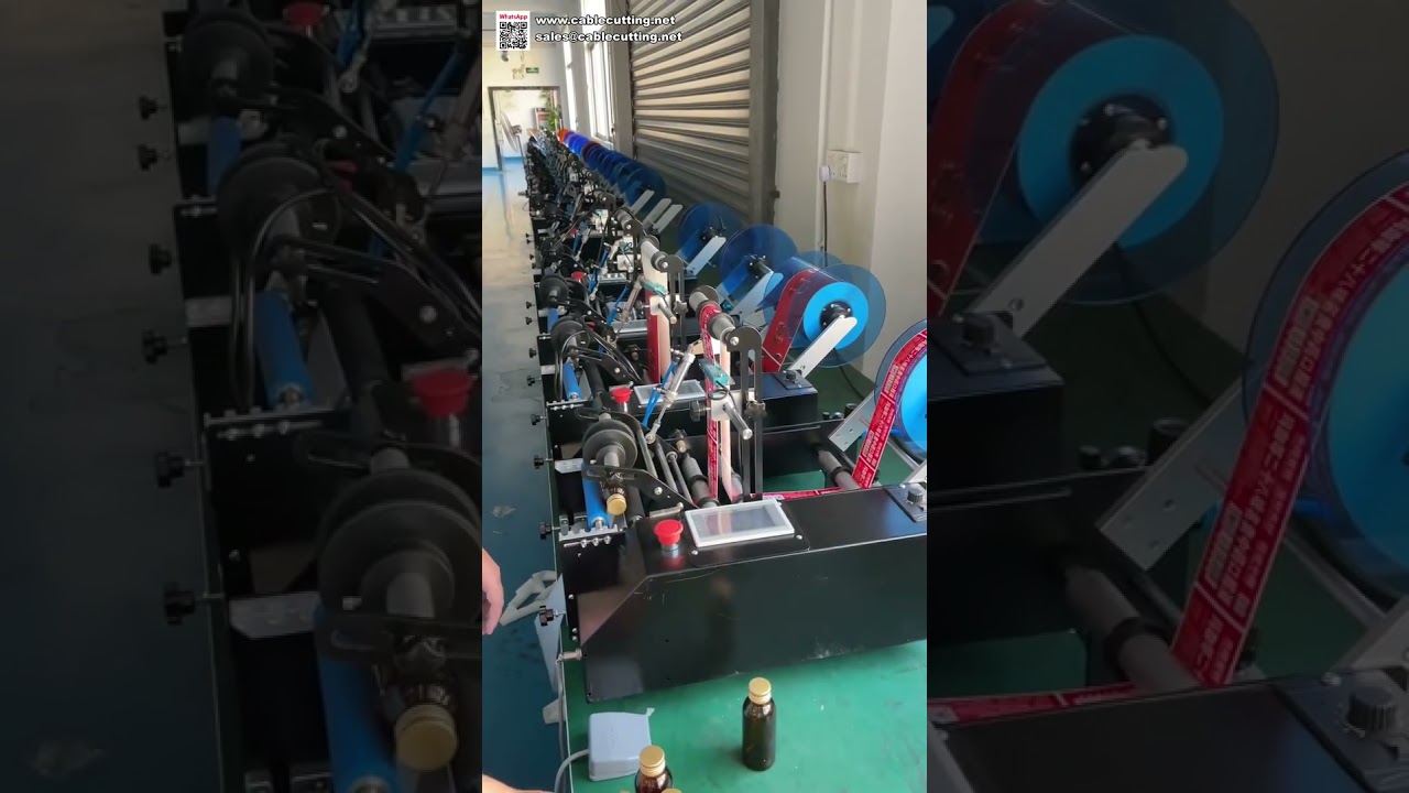 Mesin Label Botol Bulat Semi-Otomatis Manual Feed - Aplikator Stiker Cepat untuk Toples & Kaleng