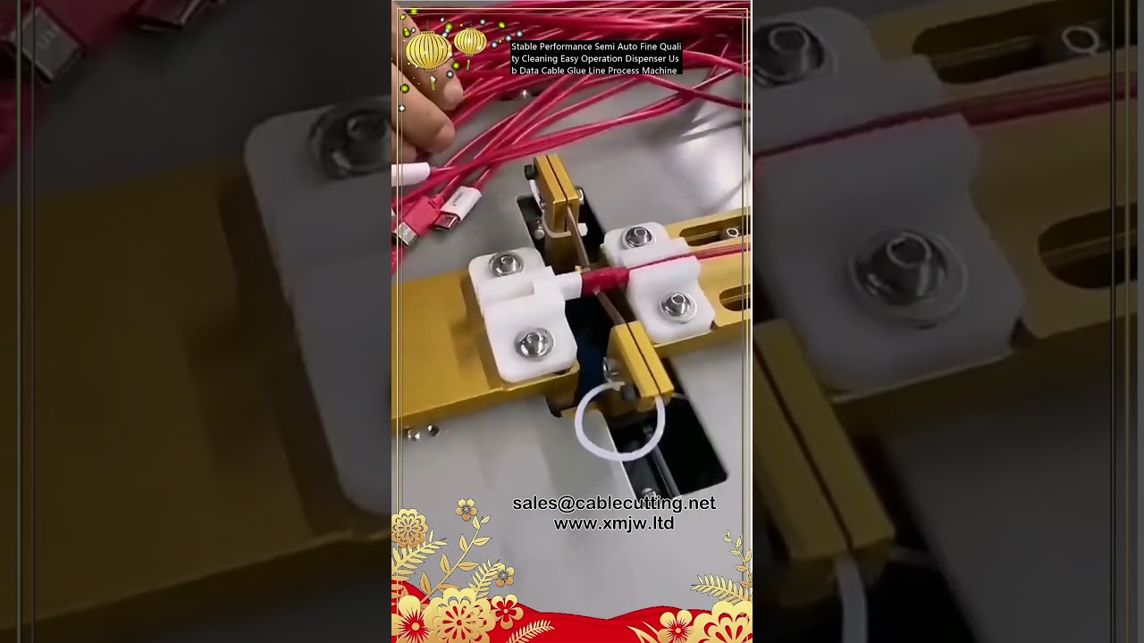 Dispenser Lem Semi Otomatis Kinerja Stabil - Kualitas Fine, Operasi Mudah untuk Kabel Data USB