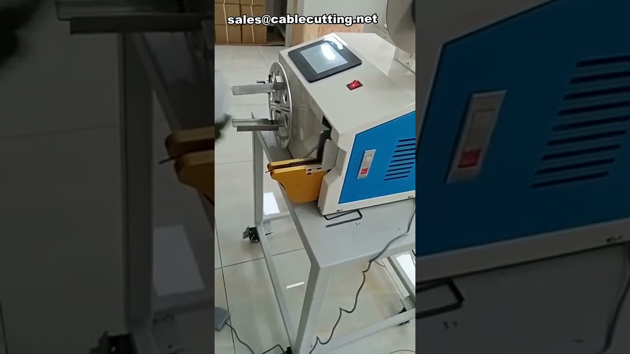 Video Operasi Mesin Pengikat dan Penggulung Kawat Otomatis