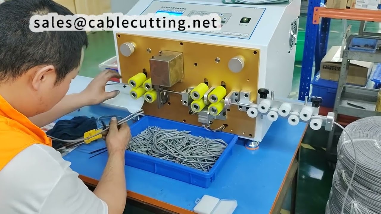 Mesin Potong Kabel Ukuran Besar 125mm Depan & 96mm Belakang | Siap Operasi