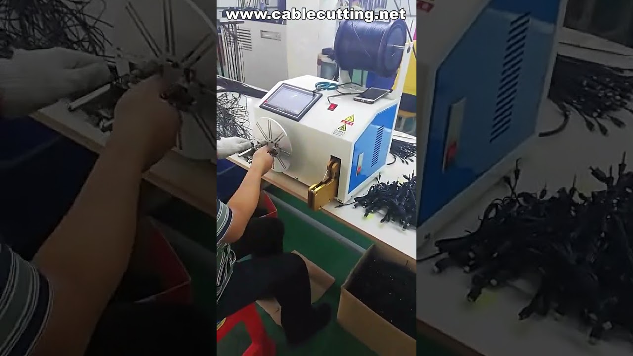 Mesin Penggulung Kabel Ikat & Pengikat Kabel USB | Peralatan Winding Kabel Berselubung Terbaik