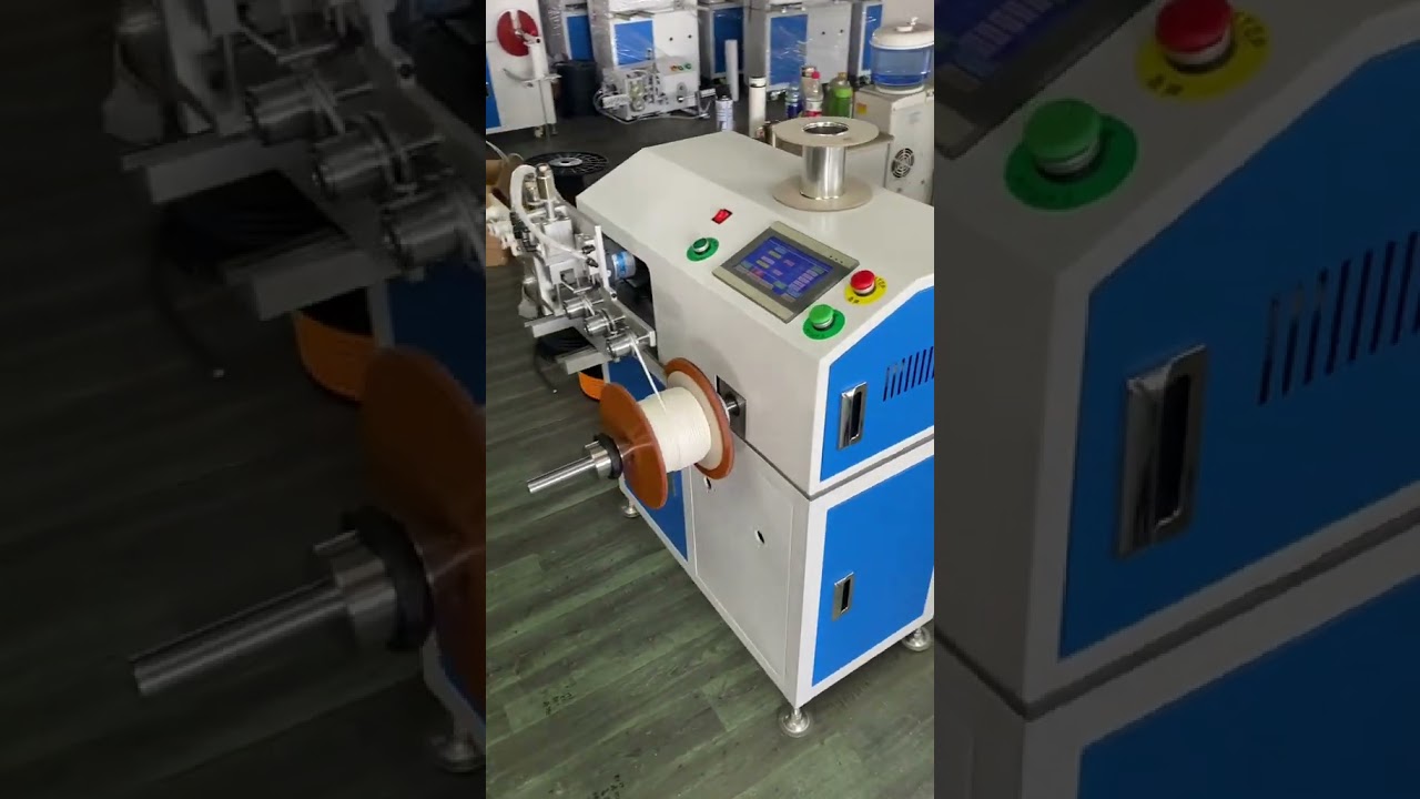 Penggulungan Kawat Listrik Presisi & Rapi ke Bobbin #pabrik #mesin