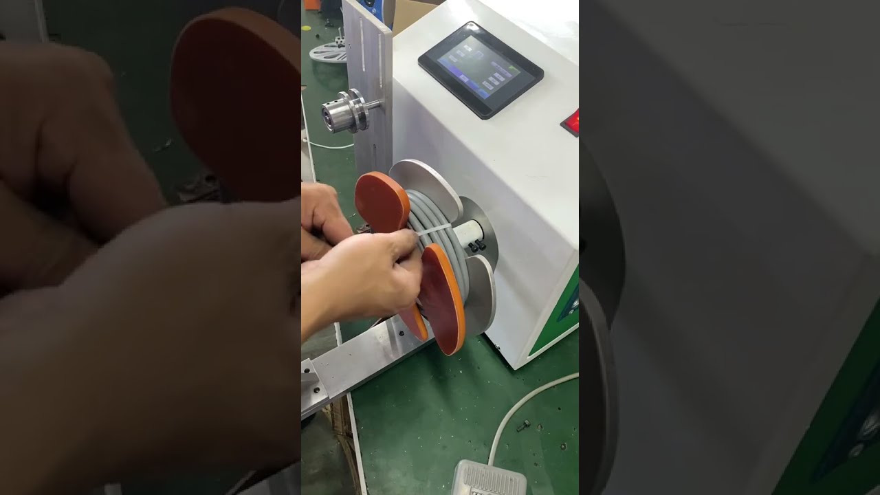 137 - Penggulungan Kawat Efisien dengan Susunan Rapi untuk Pemrosesan Wire Harness