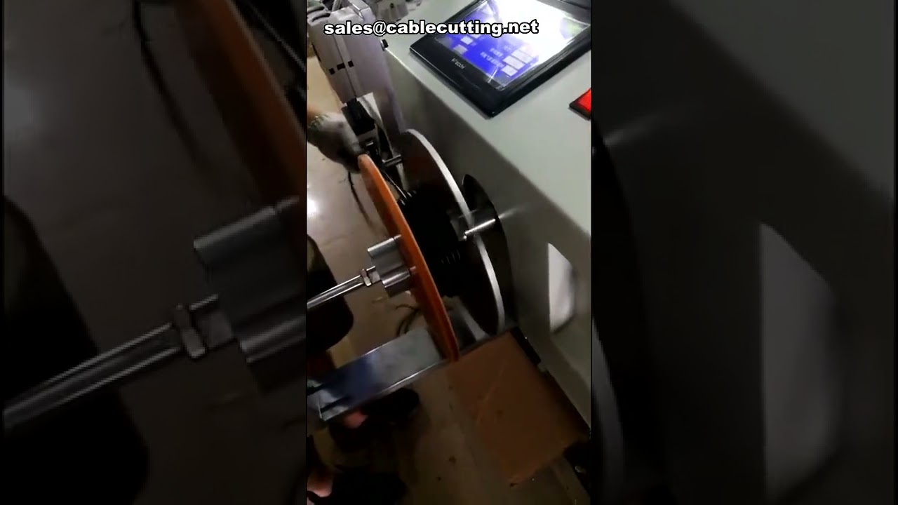 Mesin Sortir dan Gulung Kabel Otomatis untuk Pengelolaan Kabel Industri