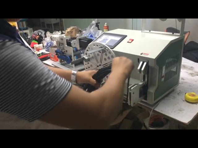 Mesin Gulung dan Ikat Kabel Otomatis WPM-212C | Solusi Pengemasan Industri