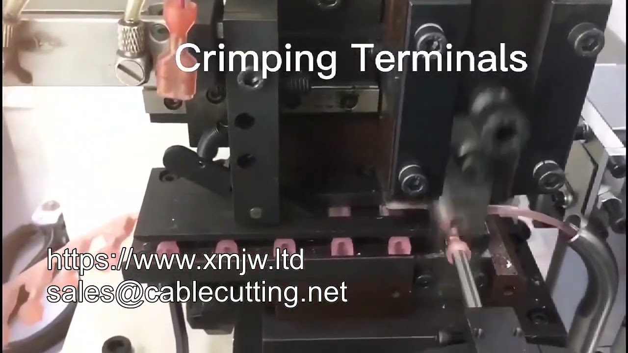 Mesin Crimping Semi-Otomatis 40 Ton untuk Kabel Harness Besar | Presisi Tinggi Terminal Listrik