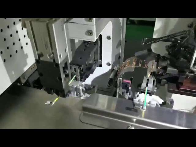 Mesin Otomatis Penuh untuk Memasang, Memilin, Timah, dan Crimping Tabung Heat Shrink - Efisiensi Pemrosesan Kawat Industri