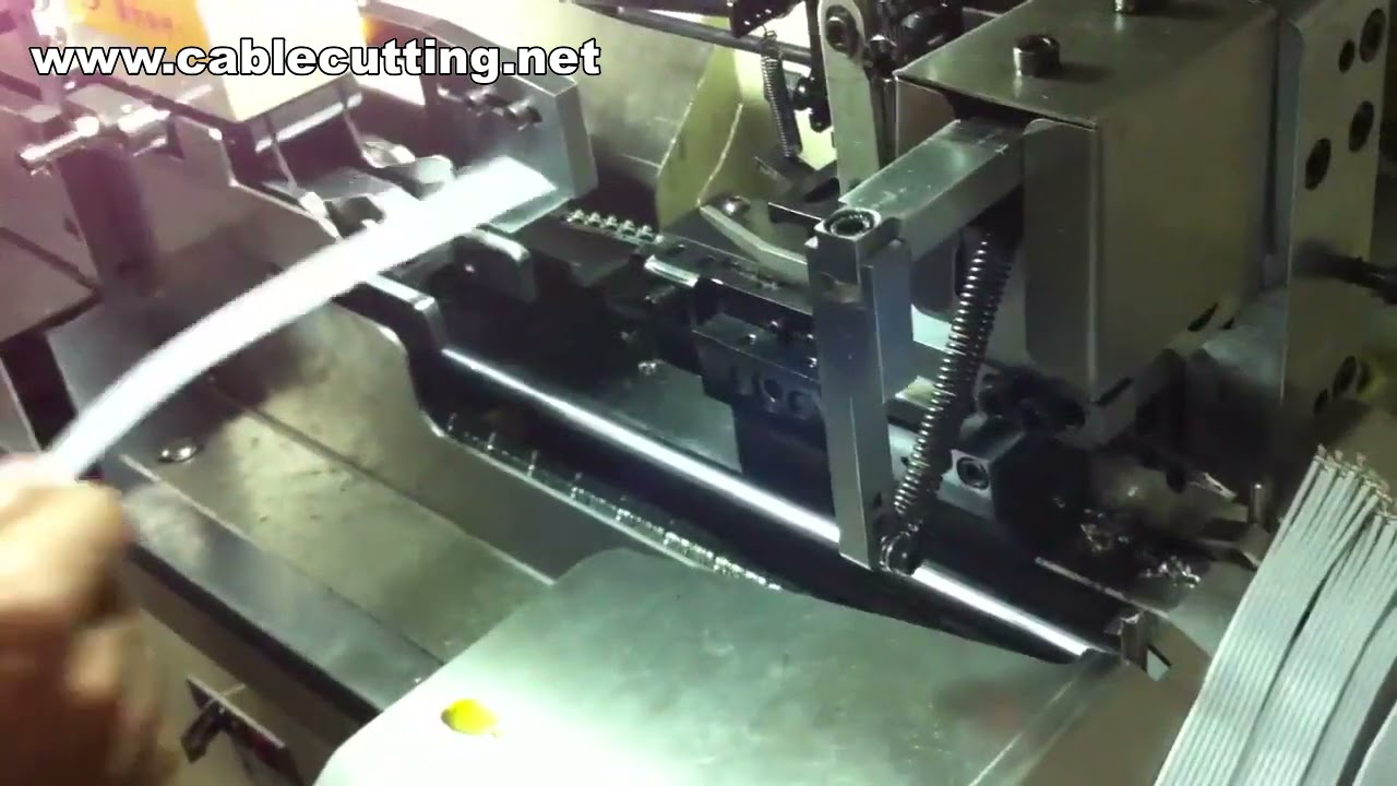 Mesin Stripping & Crimping Kabel Datar | Multi Core Cable Crimping Machine