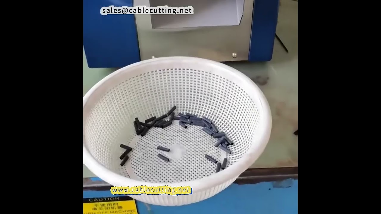 Mesin Potong Pipa Otomatis Komputer – Pemotong Tabung Heat Shrink, Silikon, Plastik & Teflon
