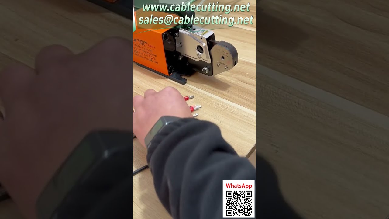 Mesin Crimping Terminal Pneumatik 0.25-10 mm² – Crimping Persegi Empat Terpercaya