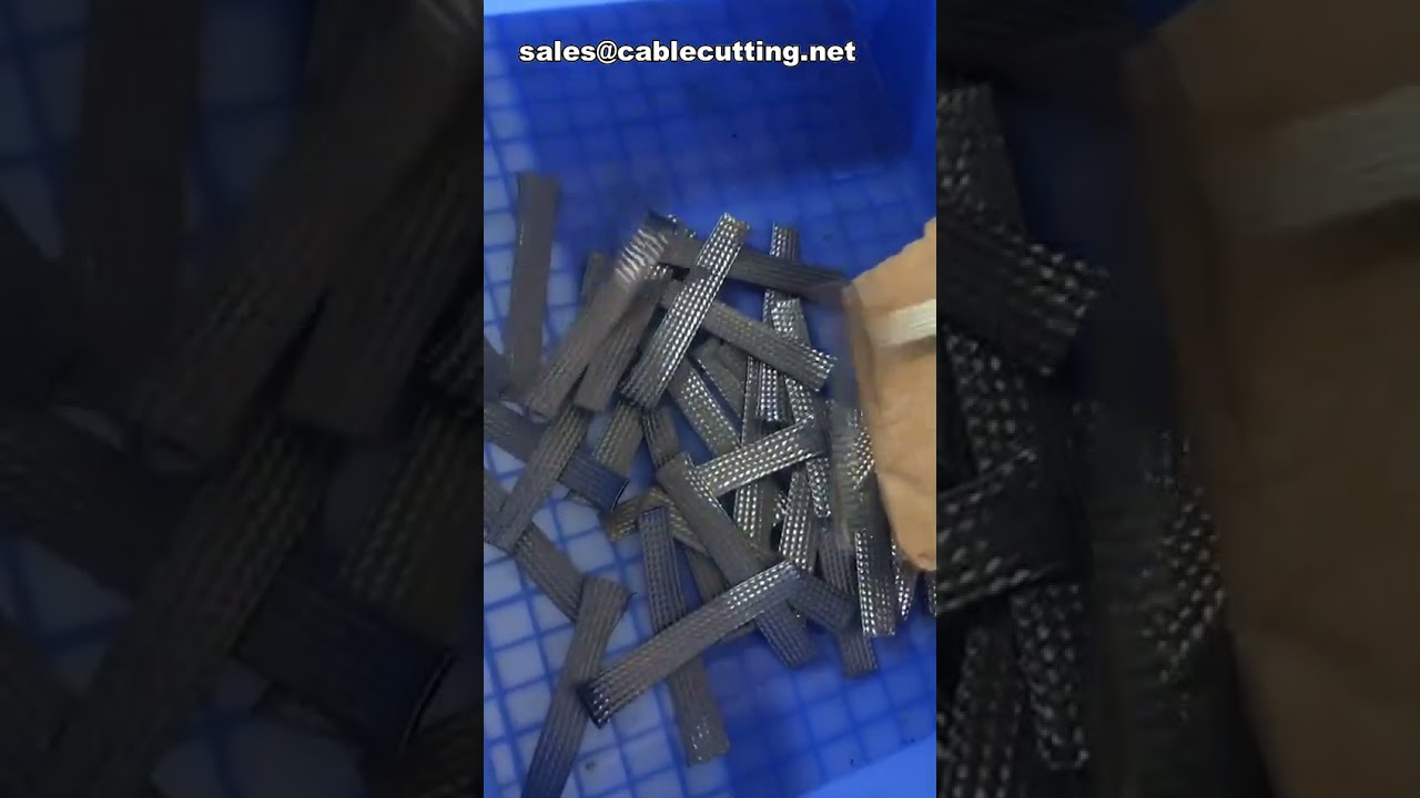 Mesin Pemotong Kawat Tembaga Jalinan Datar | Solusi Pemotongan Presisi Industri