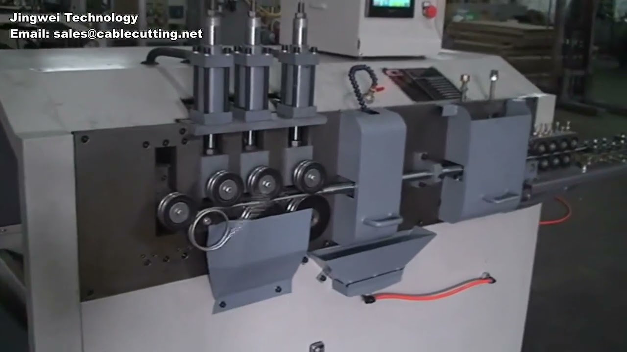 Mesin Ringing Servo Tiga Sumbu | Mesin Ringing Kawat & Kumparan Otomatis