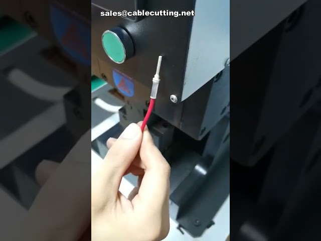 Mesin Crimping Terminal Kabel Servo Presisi Tinggi | Alat Otomatis Untuk Pabrik