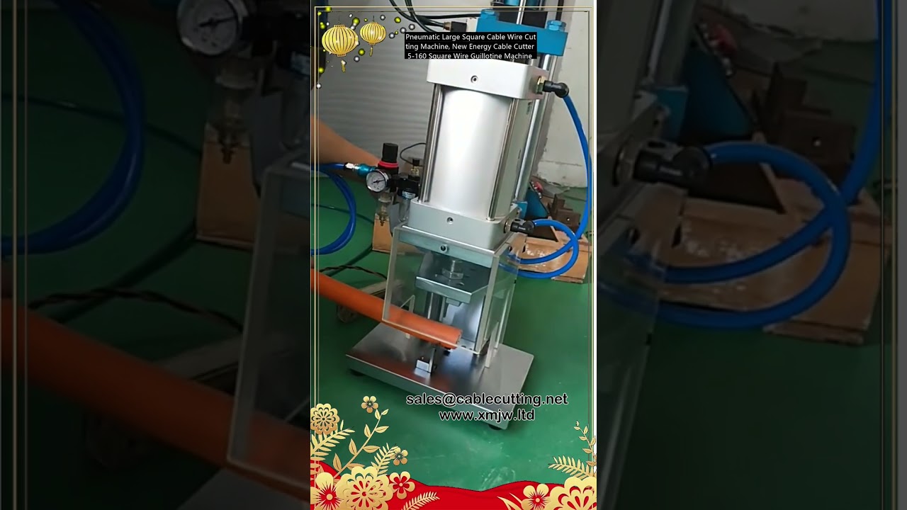 Mesin Potong Kabel Persegi Besar | Pemotong Kabel 5-160mm², Alat Guillotine Industri