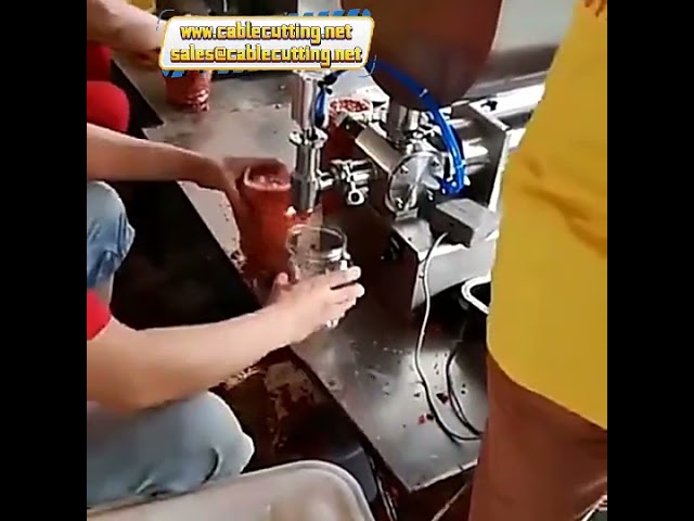 U type tomato paste chilli sauce paste fillers mixing filling Machine  beef sauce bean sauce filling